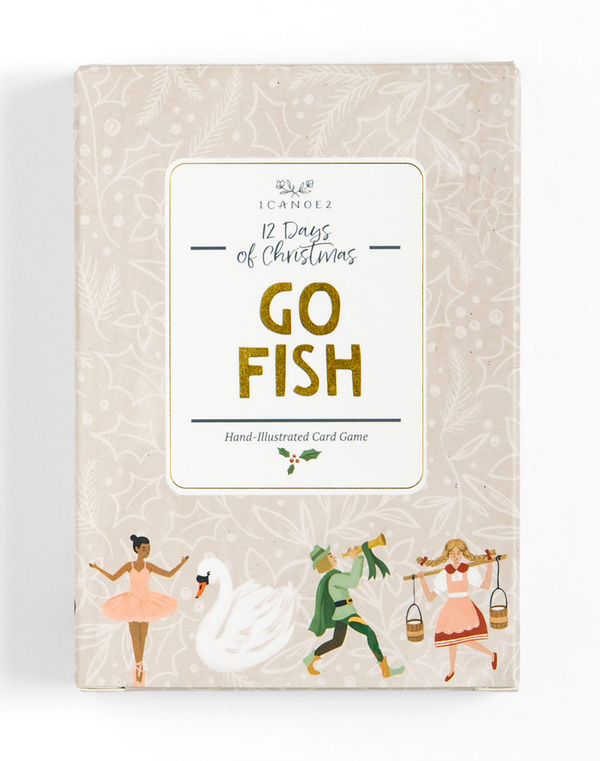12 Days Of Christmas Go Fish Card Game, 3 of 7