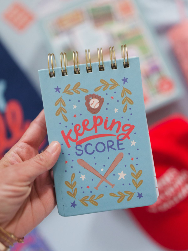 Batter's Up Card Game + Scorekeeping Notebook, 7 of 8