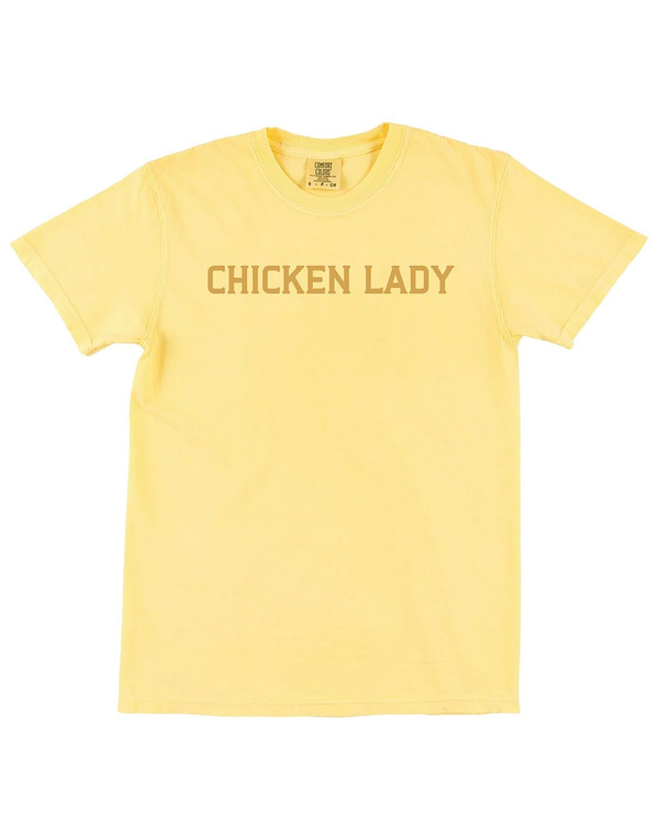 Chicken Lady Tee - Butter, 1 of 4
