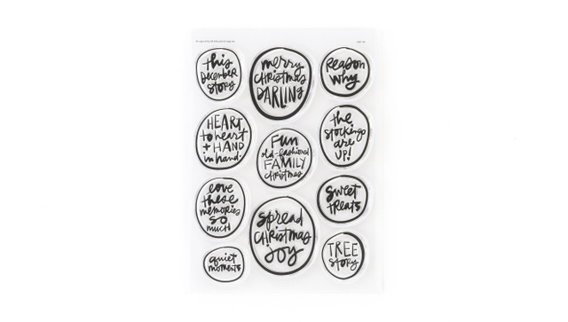 This December Story 6×8 Stamp Set, 1 of 4