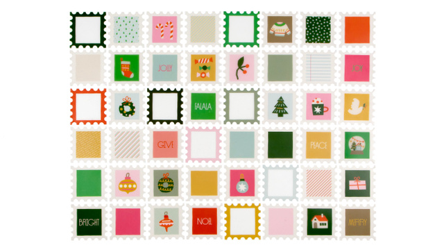 December Daily® 2026 2×2 Plastic Postage Die Cuts, 1 of 4