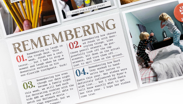 Remembering, 3 of 3
