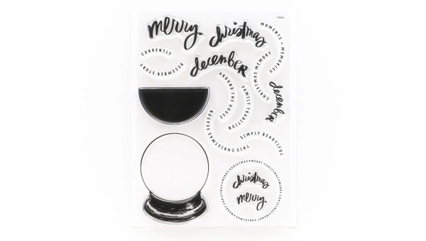 Merry Christmas 6×8 Stamp Set, 1 of 3