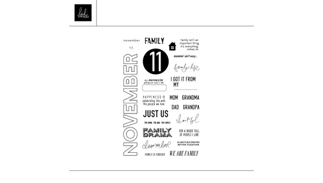 Digital 4×6 November Highlights Stamp Set, 1 of 1