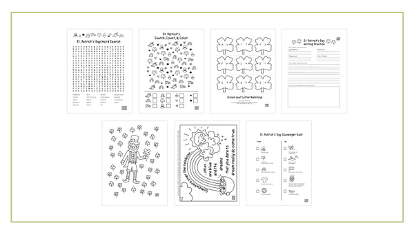 St. Patrick's Day Digital Pack, 1 of 7