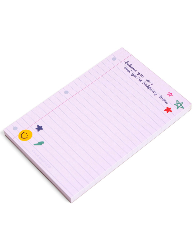 Believe You Can Smiley Notepad, 5 of 5