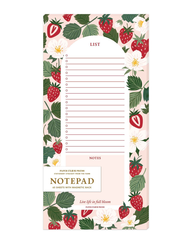Strawberry Patch Notepad, 2 of 2