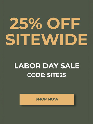25% off sitewide