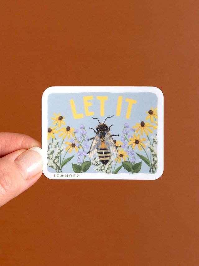 Let it Bee Decal Sticker, 1 of 3