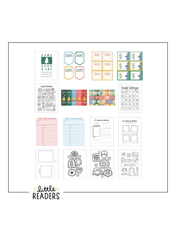 Camp Read A-Lot Little Readers Digital Bundle, 1 of 2