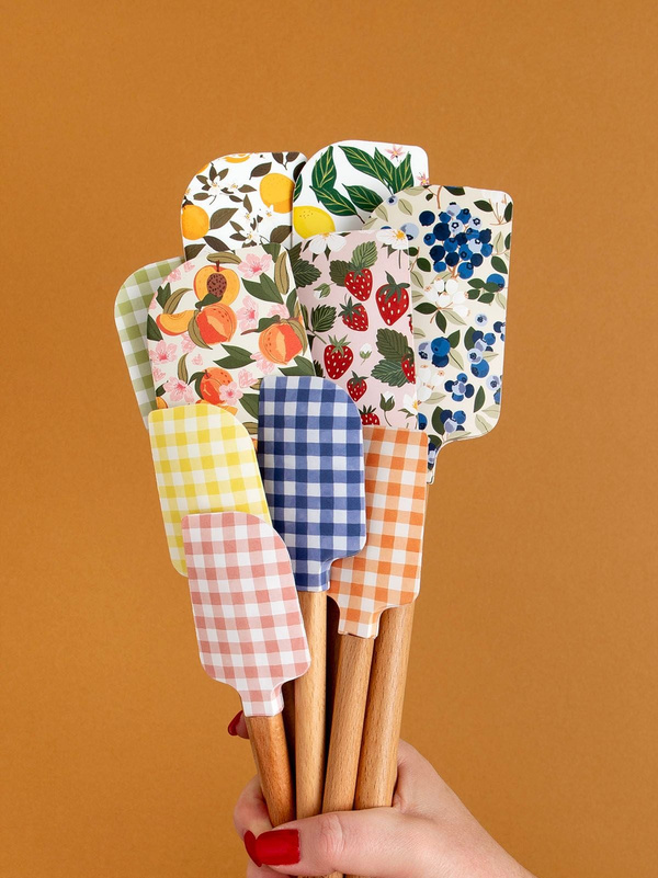 Lemon Grove Silicone Kitchen Spatulas - Set of 2, 8 of 8