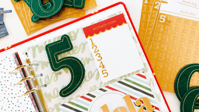 Gold Foil Number Sticker Sheets, 3 of 3