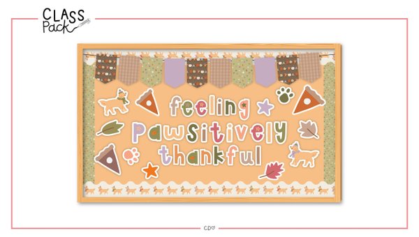 Pawsitively Thankful Digital Class Pack, 1 of 8