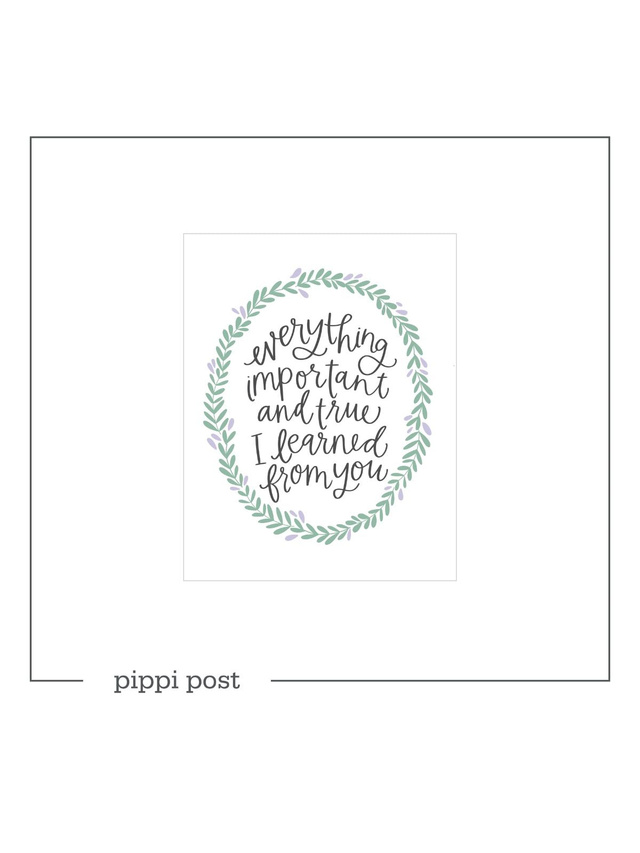 Everything Important and True - Digital Greeting Card, 1 of 1