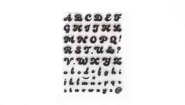 Alphas Are Awesome #39 6×8 Stamp Set, 1 of 2