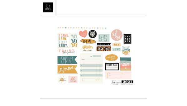 Stop The Blur June 2021 Digital Printable, 1 of 1