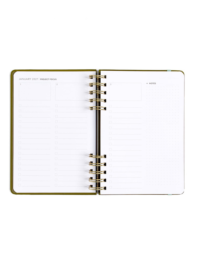 Green Spiral Planner - 2027 Calendar Year, 7 of 7