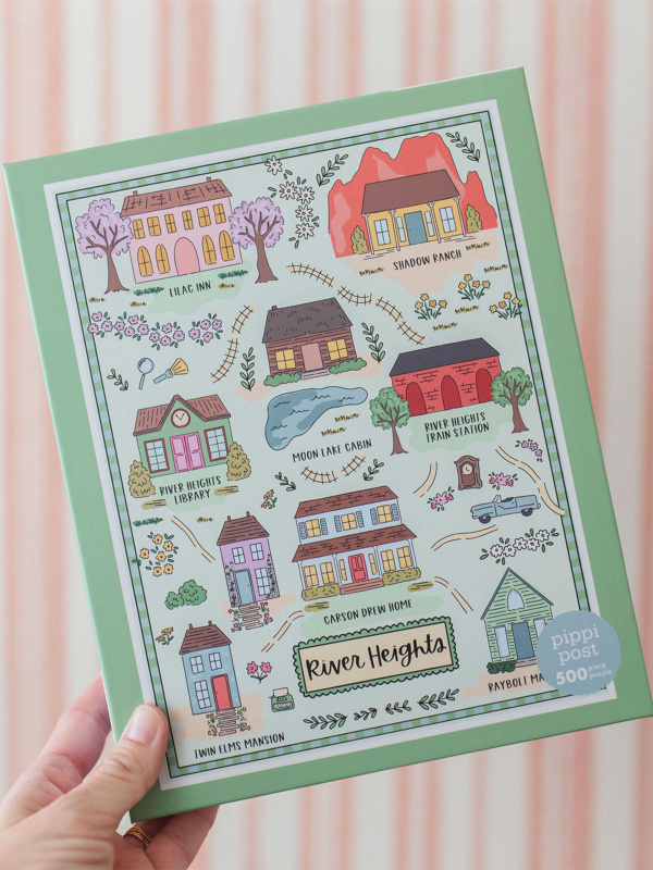 River Heights Map - 500 Piece Jigsaw Puzzle, 2 of 9