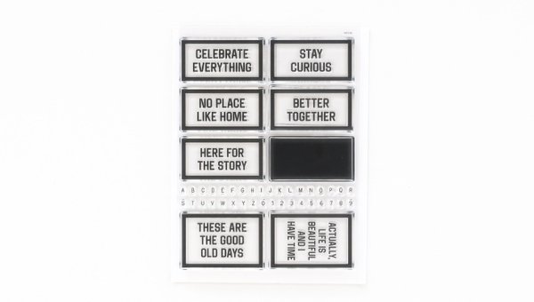 Stamps Are Fun 6×8 Stamp Set - October 2025, 1 of 2