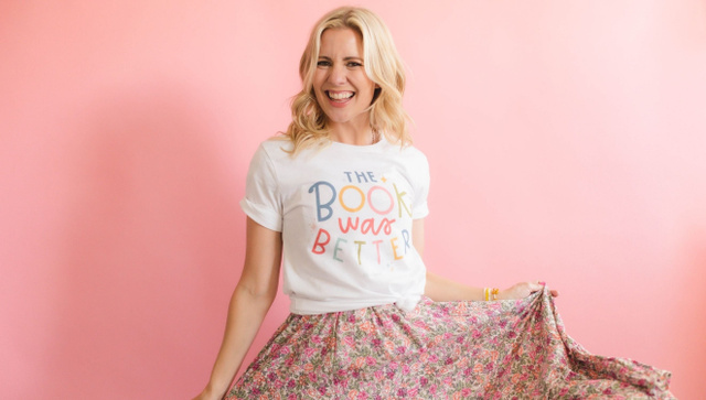 The Book Was Better Tee - White, 1 of 5