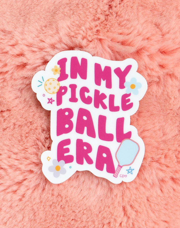 In My Pickleball Era Decal Sticker, 2 of 3