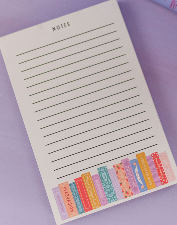 Jane Austen Books Notepad, 3 of 6