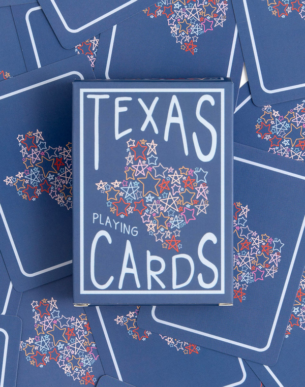 Texas Western Stars Deck of Playing Cards, 3 of 3