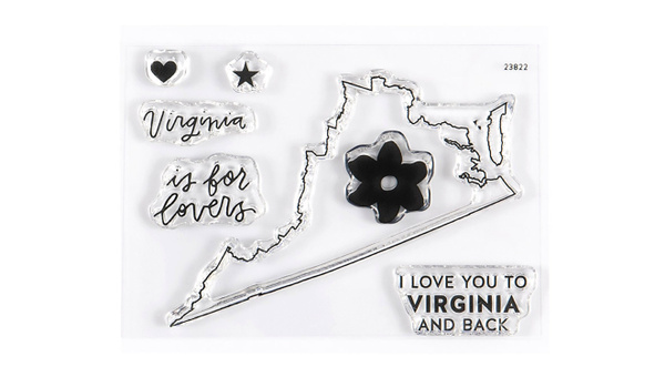 Stamp Set : 3×4 I Love Virginia by Hello Forever, 1 of 1