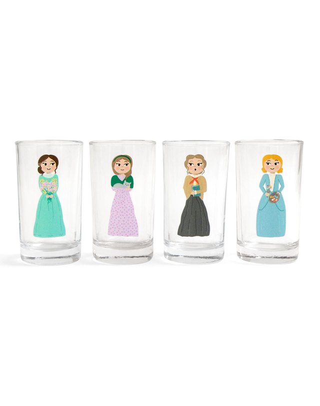 Little Women Mini Juice Glass Set, 2 of 2