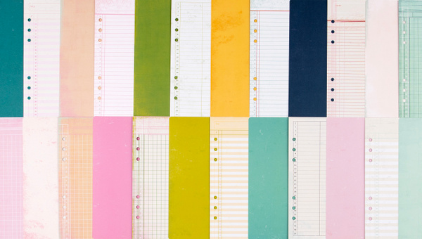 Memory Planner Ledger Pages, 2 of 2