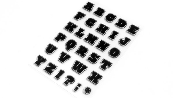 Alphas Are Awesome #18 6×8 Stamp Set, 2 of 2