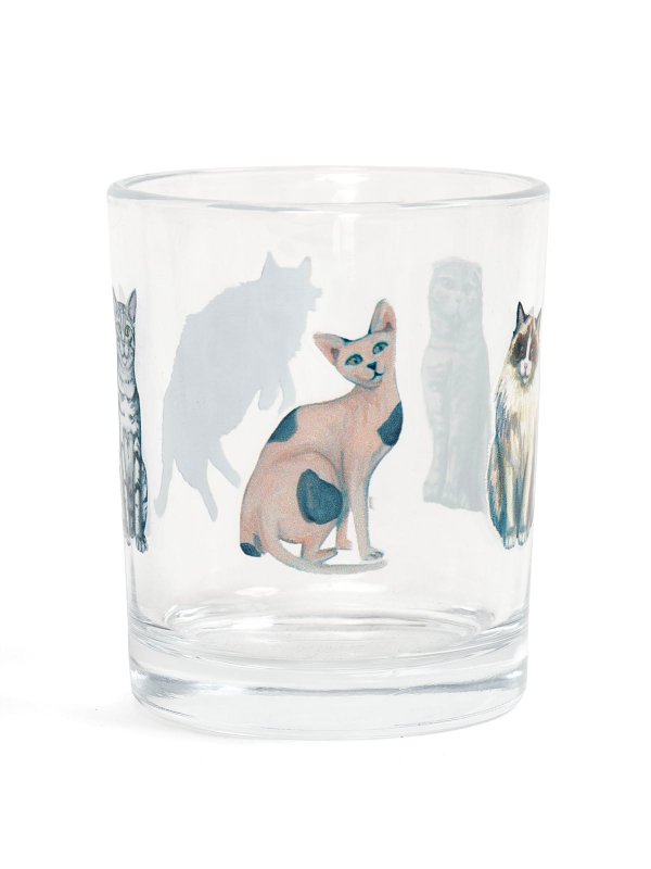 Scottish Fold Cat & Feline Friends 7.5oz Short Juice Glass, 2 of 2