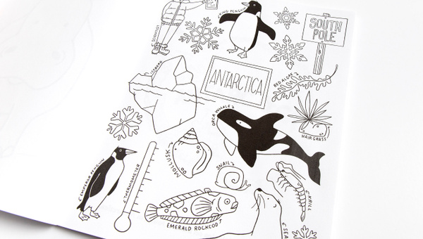 Wonderful World Coloring Book, 4 of 7
