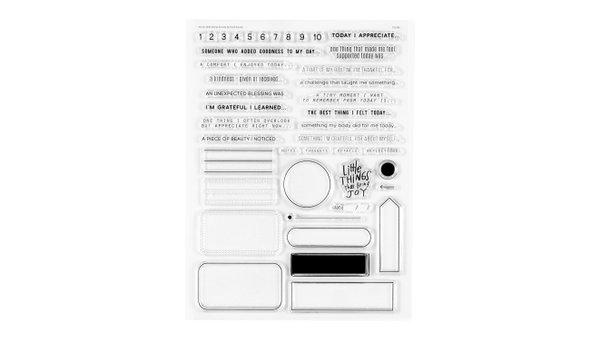 Stamp Set : 6×8 Things That Bring Joy, 1 of 4