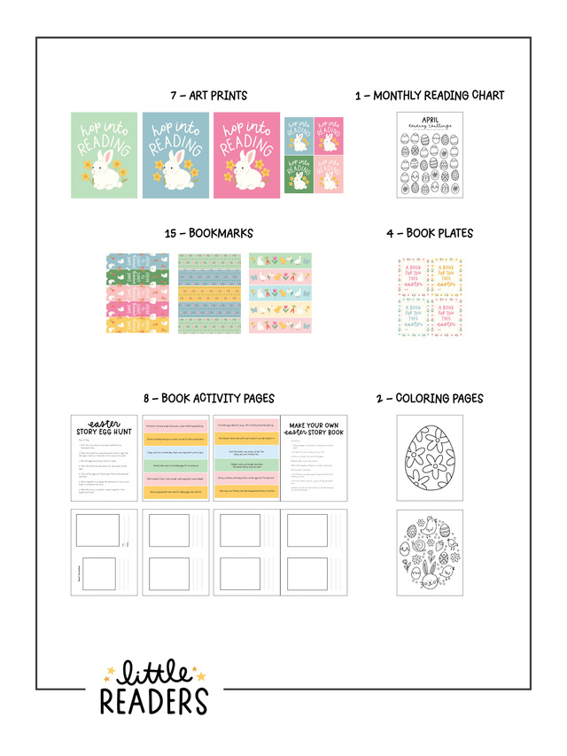 Hop Into Reading Little Readers Digital Bundle, 2 of 2