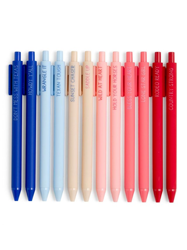Giddy Up Texas Western Pen Set, 3 of 6