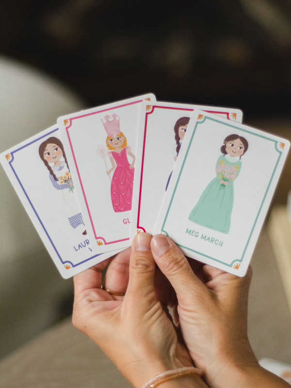 Literary Girls Go Fish Card Game, 3 of 3