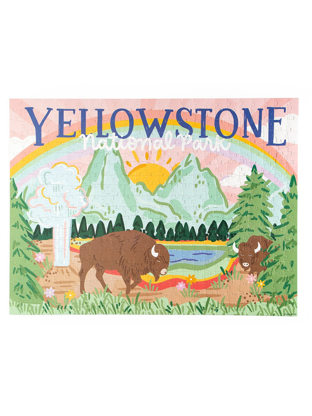 Yellowstone National Park - 500 Piece Jigsaw Puzzle, 7 of 7
