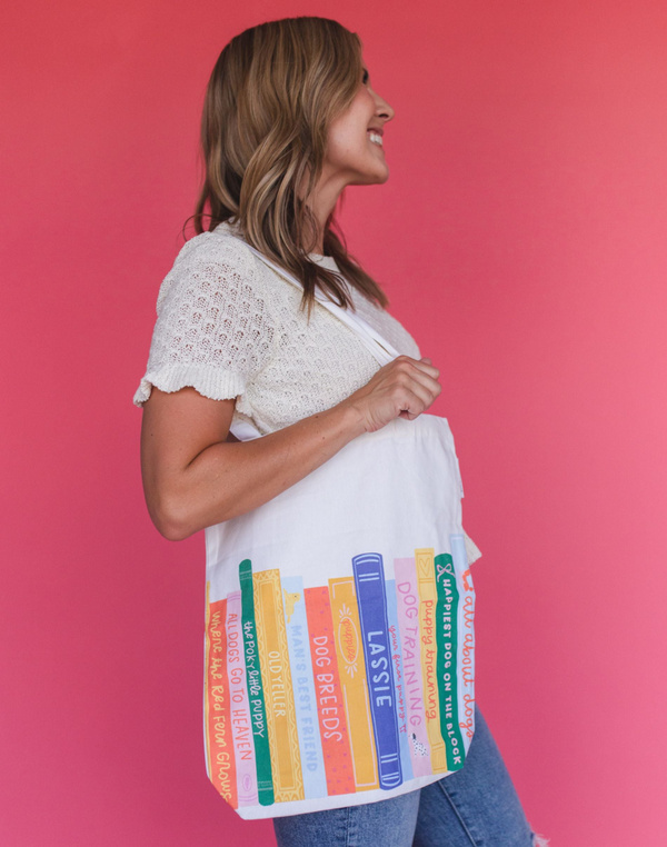 Dog Books Tote Bag, 2 of 3