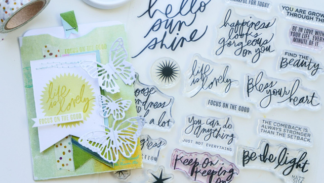 Stamp Set : 6×8 Hello Sunshine, 5 of 5