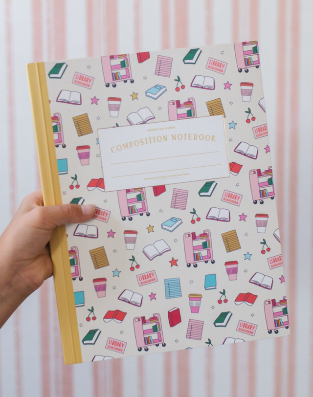 Library Books Composition Notebook, 1 of 5