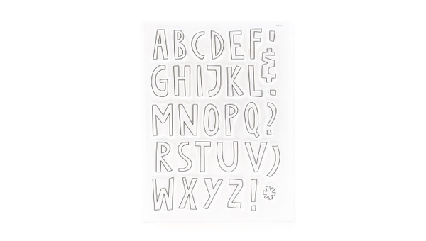 Alphas Are Awesome #31 6×8 Stamp Set, 1 of 2