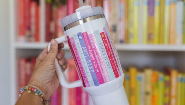 Book Tour Bookshelf 40oz Tumbler, 1 of 4