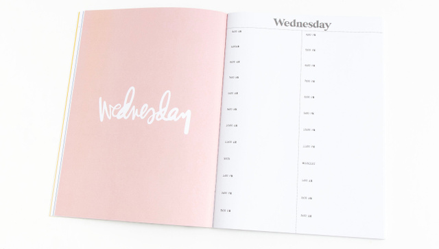 Week In The Life™ Black and White Notebook, 6 of 6