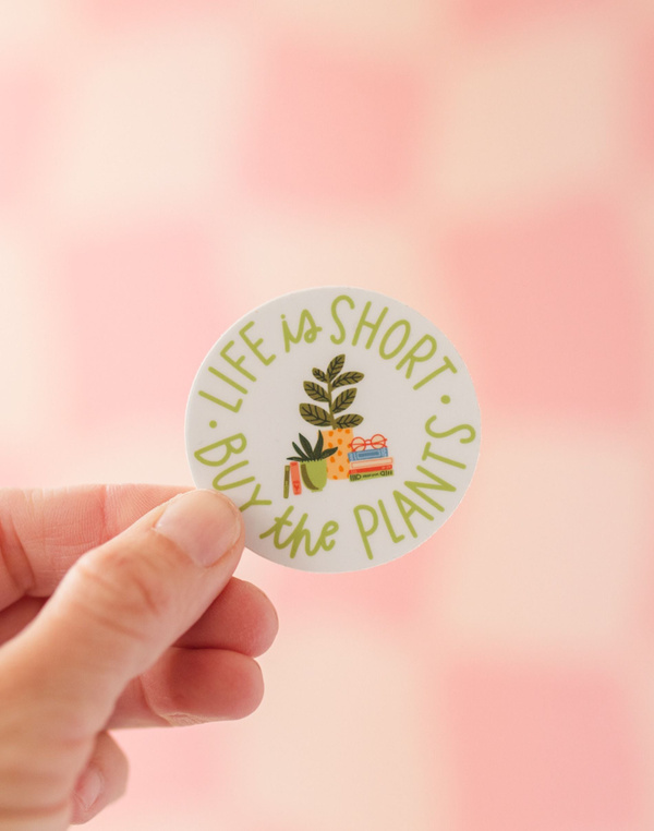 Buy The Plants Decal Sticker, 1 of 4