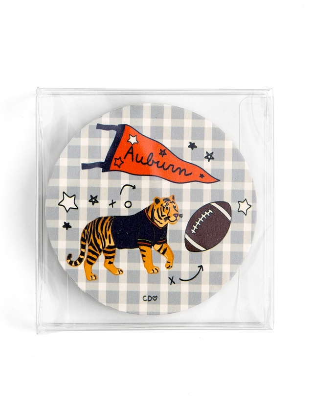 Auburn Football Game Day Paper Coasters - Set of 10, 2 of 3