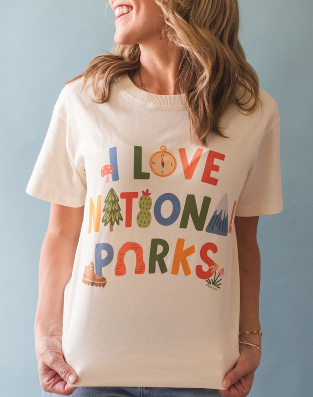 I Love National Parks Tee - Ivory, 5 of 6