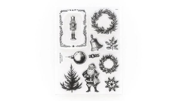 December Daily® 2025 6×8 Stamp Set, 1 of 3