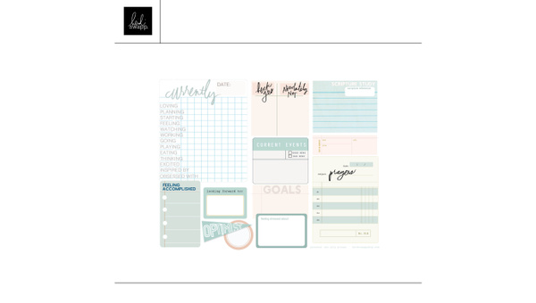 Journaling Starter Digital Printable, 1 of 1