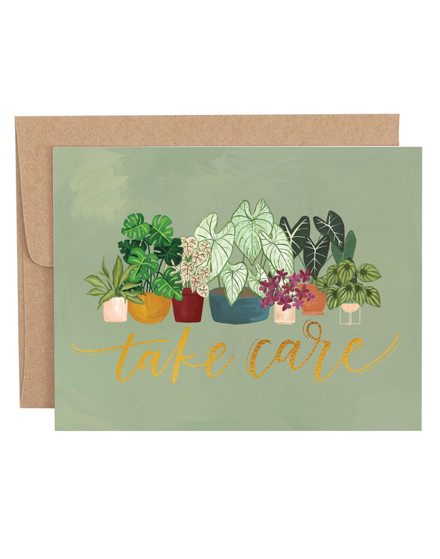 Love Grows Here Greeting Card, 1 of 1